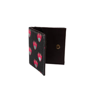 Floral printed wallet