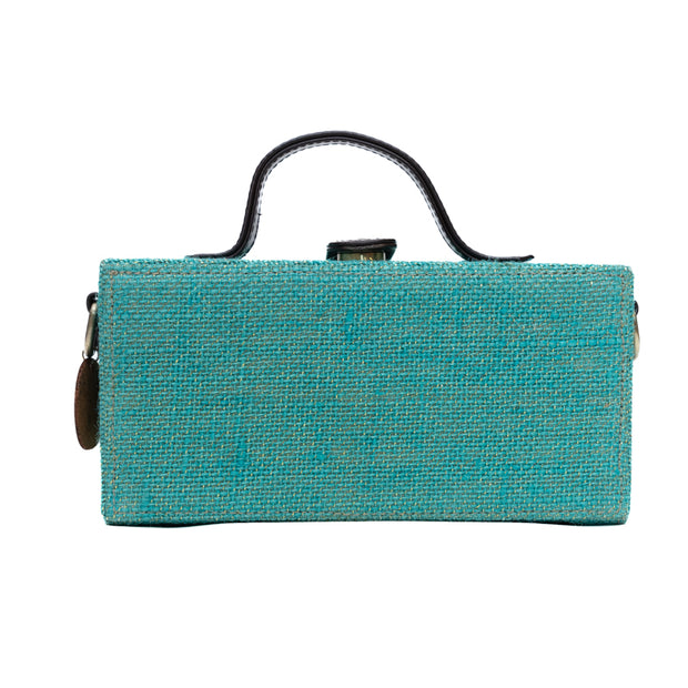 Pichwai Hand Embroidered Clutch Bag (jute bag)