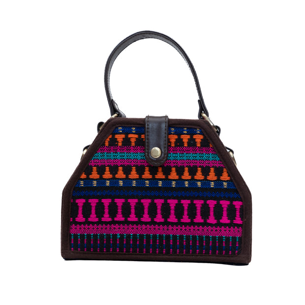 Tribal trapez sling bag  by gonecase