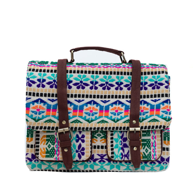 polychromatic Printed Laptop bag