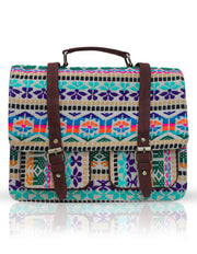 polychromatic Printed Laptop bag