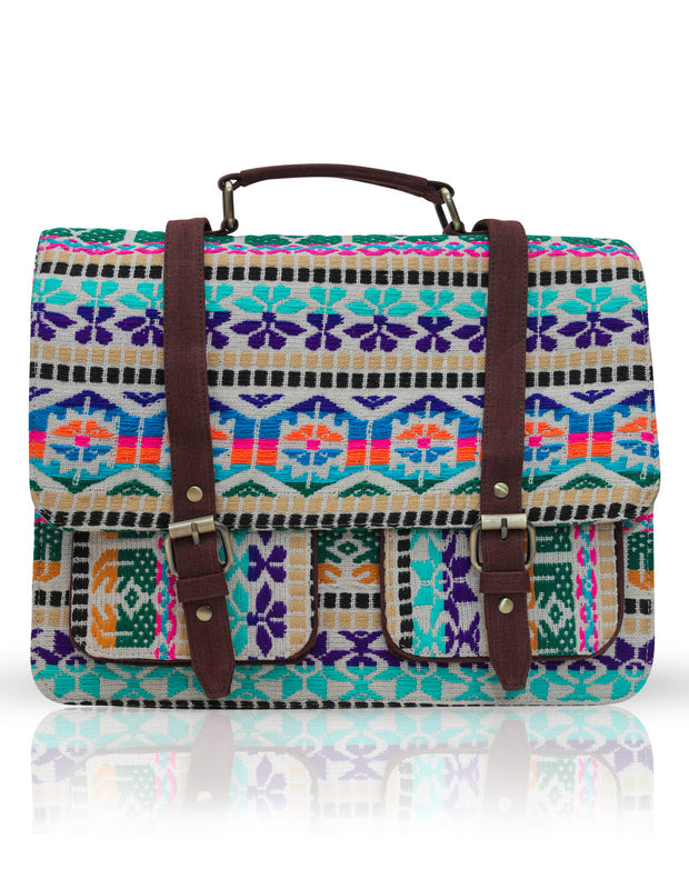 polychromatic Printed Laptop bag