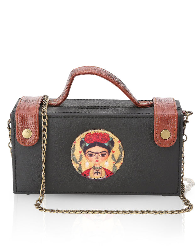 Frida Handcrafted crossbody Clutch Bag for women