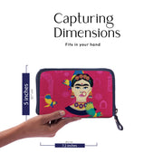 Indian Frida kahlo Wallet