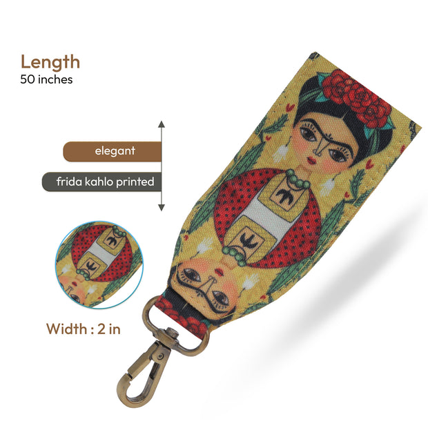 Frida Kahlo Bag Strap