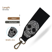 Skull Printed Bag Strap