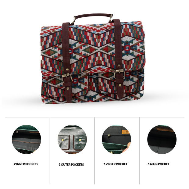 AZECT Printed Laptop bag