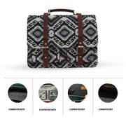 Checkerboard Printed Laptop bag