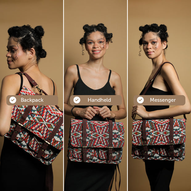 AZECT Printed Laptop bag