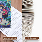 Quirky printed diary