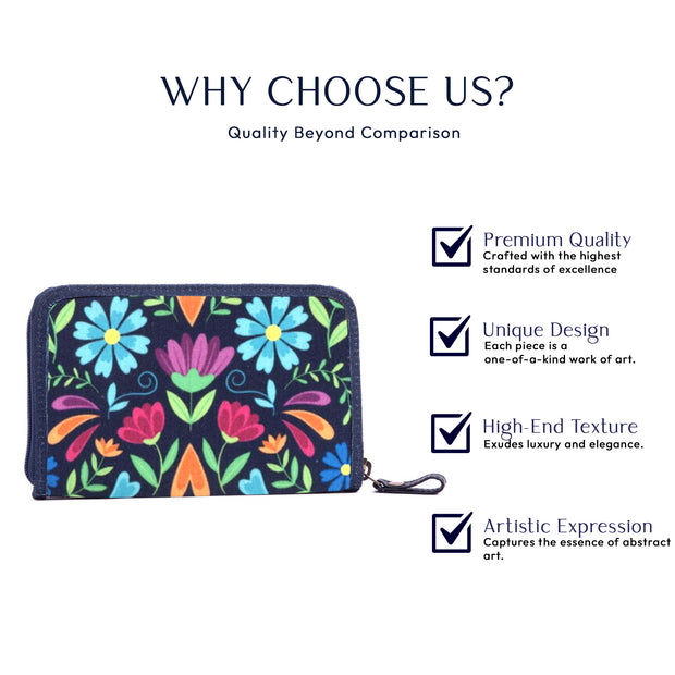 Colorful Floral wallet