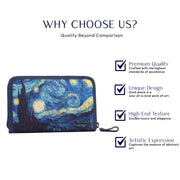 Starry night wallet