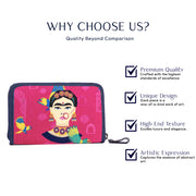 Indian Frida kahlo Wallet