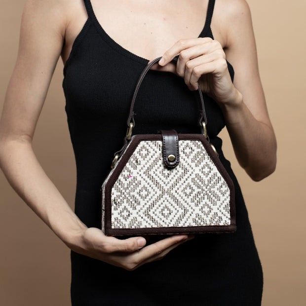 Classic trapezium sling bag by gonecase