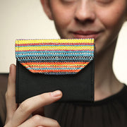 Hand weaved cardholder