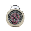 Image of Get Madhubani Beads Embroidered Sling Round Jute Bag from Gonecase store 