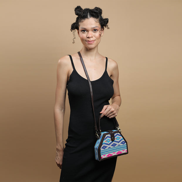 order now Quirk style trapezium sling bag from Gonecase_store