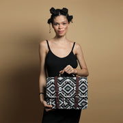 Checkerboard Printed Laptop bag