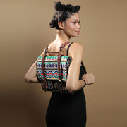 polychromatic Printed Laptop bag