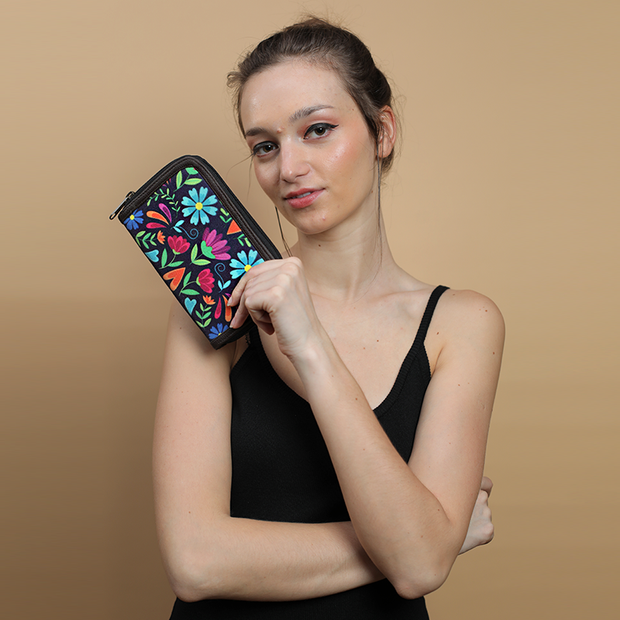 colorful Floral wallet