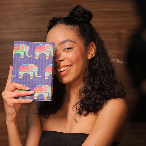 Elephant printed diary