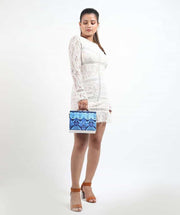 Blue Calm Sling Bag ,, gonecasestore - gonecasestore