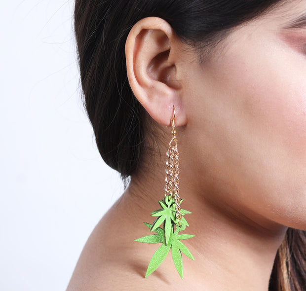 Marijuana Earrings by Gonecase ,Earrings, gonecasestore - gonecasestore