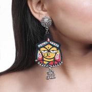 Handmade Jamini Roy Earring ,Earrings, gonecasestore - gonecasestore