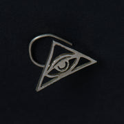 Illuminati Sterling Silver Nose Pin