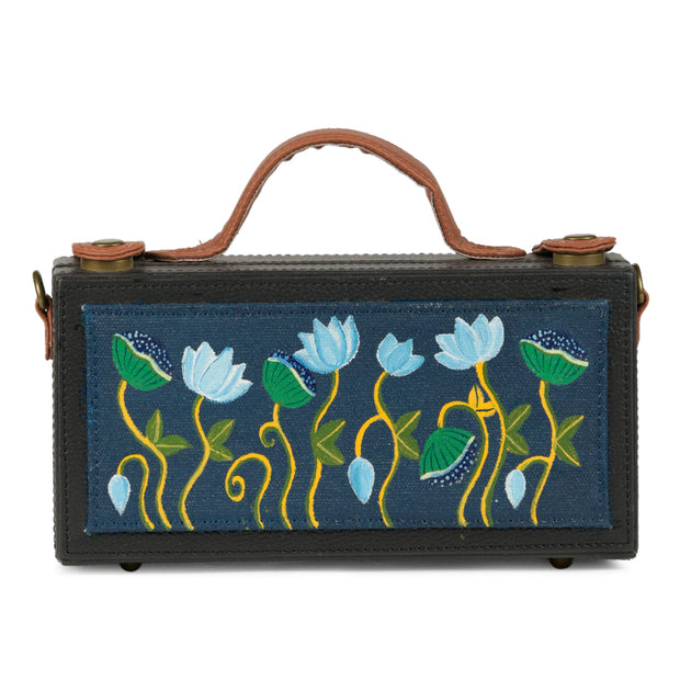 Order Online Pichwai Hand Painted Clutch Bag- gonecase.in