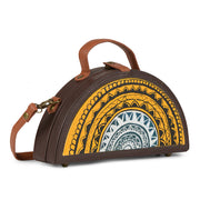 order online Yellow Mandala Half Round Bag- gonecase.in