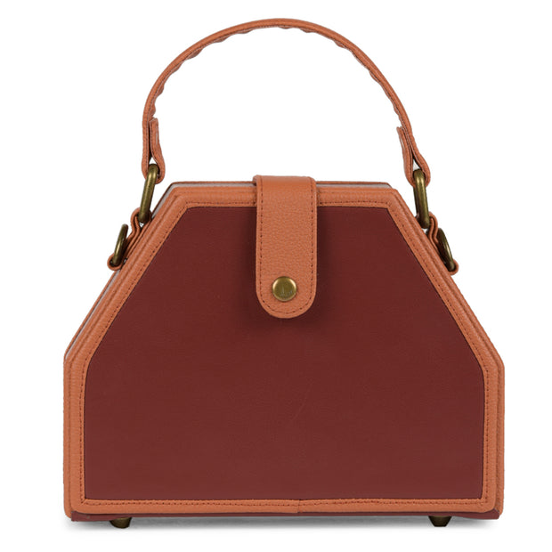 order online cherry trapezium Bag- gonecase.in