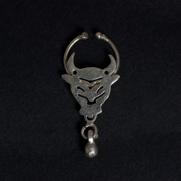 Order online Bull Sterling Silver Septum Nose Pin- gonecase.in