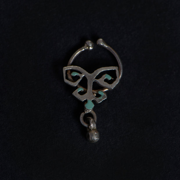 Order online Geometric Sterling Sliver Septum Nose Pin- gonecase.in