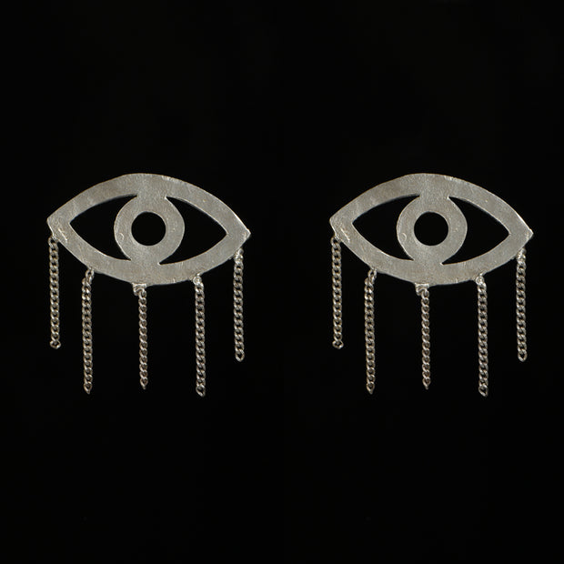 Order online Evil Eye Sterling Silver Earring- gonecase.in