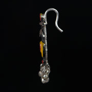 Order online Balaji Hand Painted Sterling Silver Earring- gonecase.in