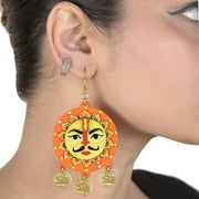 Mr Sooraj Hand Painted Earring