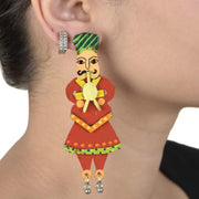 Katputli Earrings ,, gonecasestore - gonecasestore