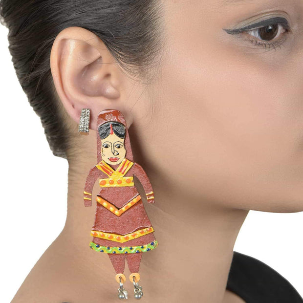 Katputli Earrings ,, gonecasestore - gonecasestore