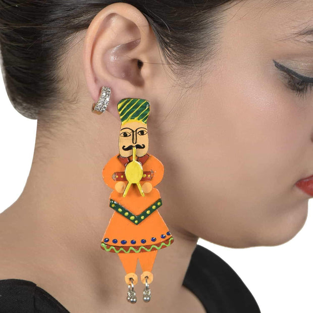 Katputli Earrings ,, gonecasestore - gonecasestore