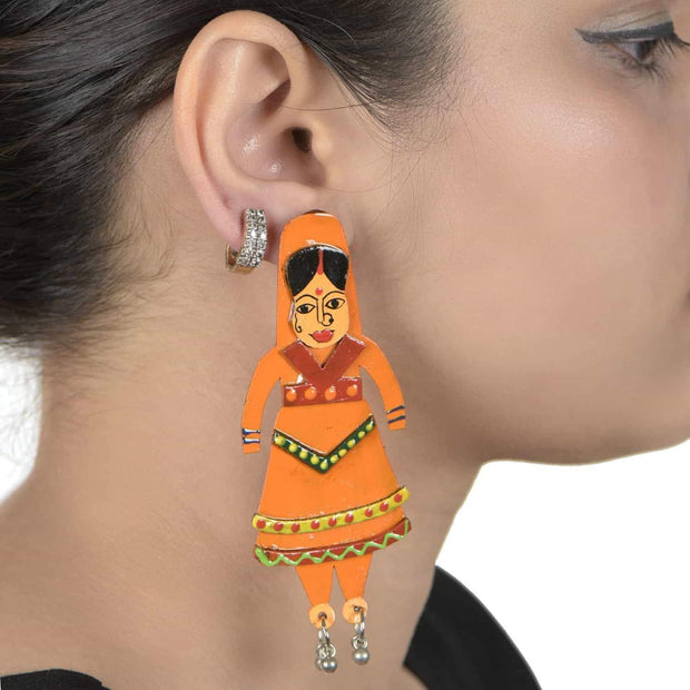 Katputli Earrings ,, gonecasestore - gonecasestore