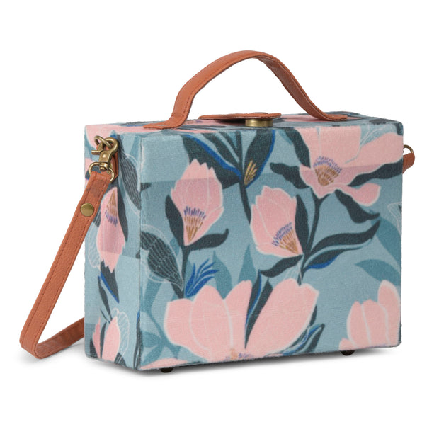 Floral printed crossbody sling bag for women