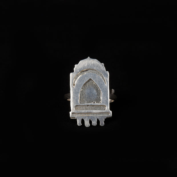 Order online Jharokha handcrafted Sterling Silver Ring- gonecase.in