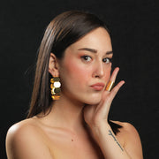 Order online Chakra brass hoops- gonecase.in