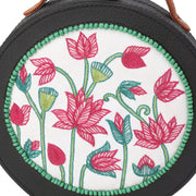 Pichwai Embroided Sling Bag ,sling bag, gonecasestore - gonecasestore