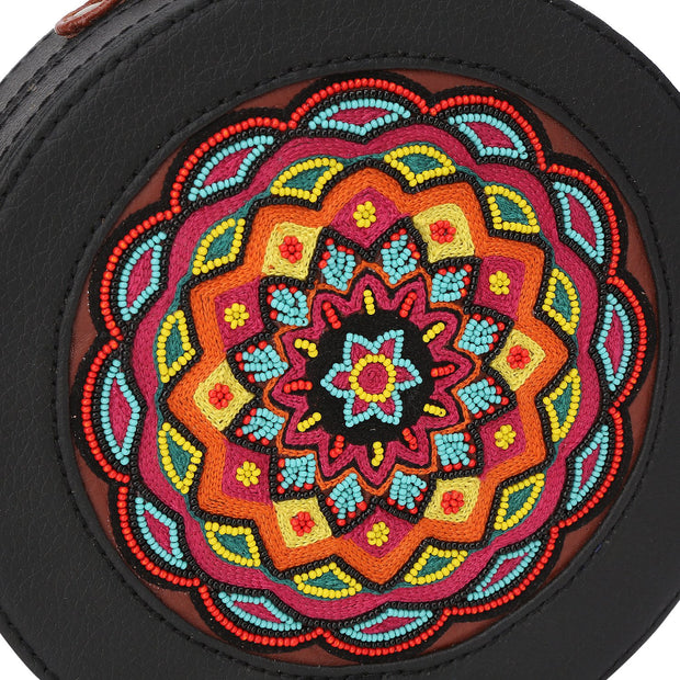 Mandala Embroidery Sling Bag ,sling bag, gonecasestore - gonecasestore