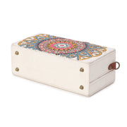 Mandala Handpainted Clutch Bag ,, gonecasestore - gonecasestore