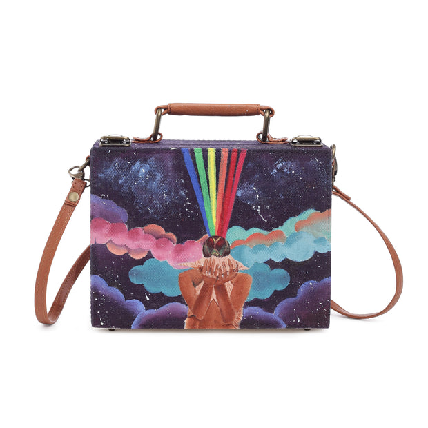 Mishi Handpainted Sling Bag ,sling bag, gonecasestore - gonecasestore