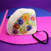 Spring Season Embroidered Mask ,sling bag, gonecasestore - gonecasestore