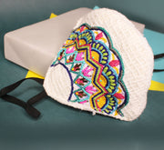 Mandala Embroidered Mask ,sling bag, gonecasestore - gonecasestore